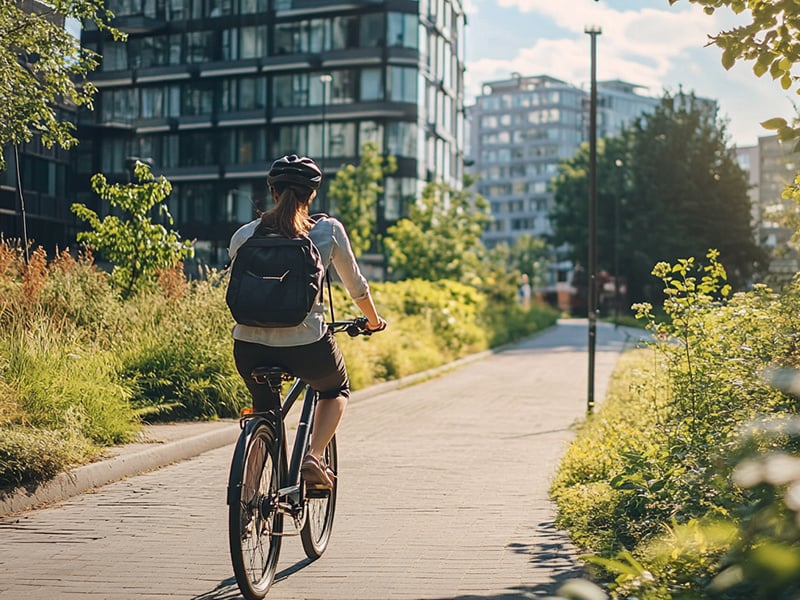 Riding bicycle 4 3